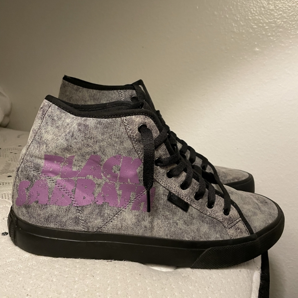 DC Black Sabbath Edition Canvas Skate Shoes